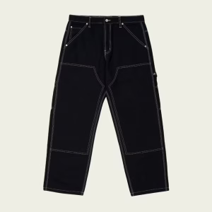 10 OZ DOUBLE KNEE PANT BLACK