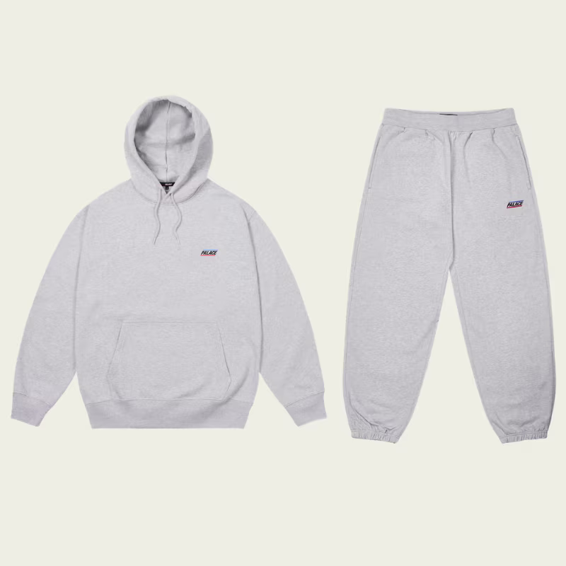 BASICALLY A TRACKSUIT GREY MARL BASICALLY A TRACKSUIT GREY MARL