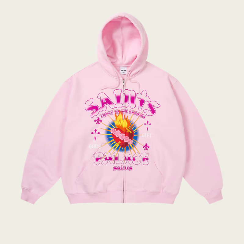 GODS GIFT ZIP HOOD LUSH FLUSH GODS GIFT ZIP HOOD LUSH FLUSH