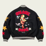 MARK BODE VARSITY JACKET BLACK