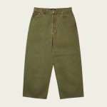 P100 SUPER BAGGY JEAN THE DEEP GREEN