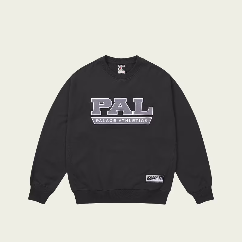 PAL ATHLETICS CREW BLACK PAL ATHLETICS CREW BLACK