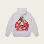 PALACE MEN’S REALTREE TRI FERG HOOD GREY MARL