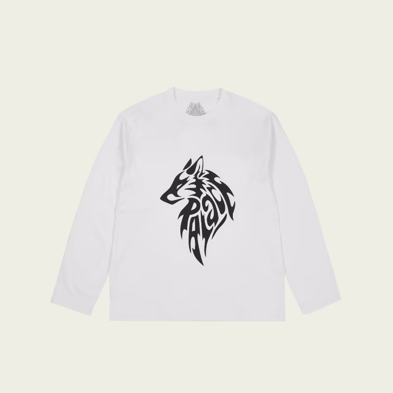 SKTECH LONE WOLF LONGSLEEVE WHITE SKTECH LONE WOLF LONGSLEEVE WHITE