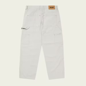 NEEDLE CORD DOUBLE KNEE PANT GREY