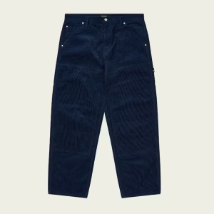 NEEDLE CORD DOUBLE KNEE PANT NAVY