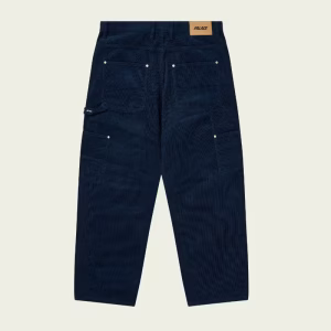 NEEDLE CORD DOUBLE KNEE PANT NAVY