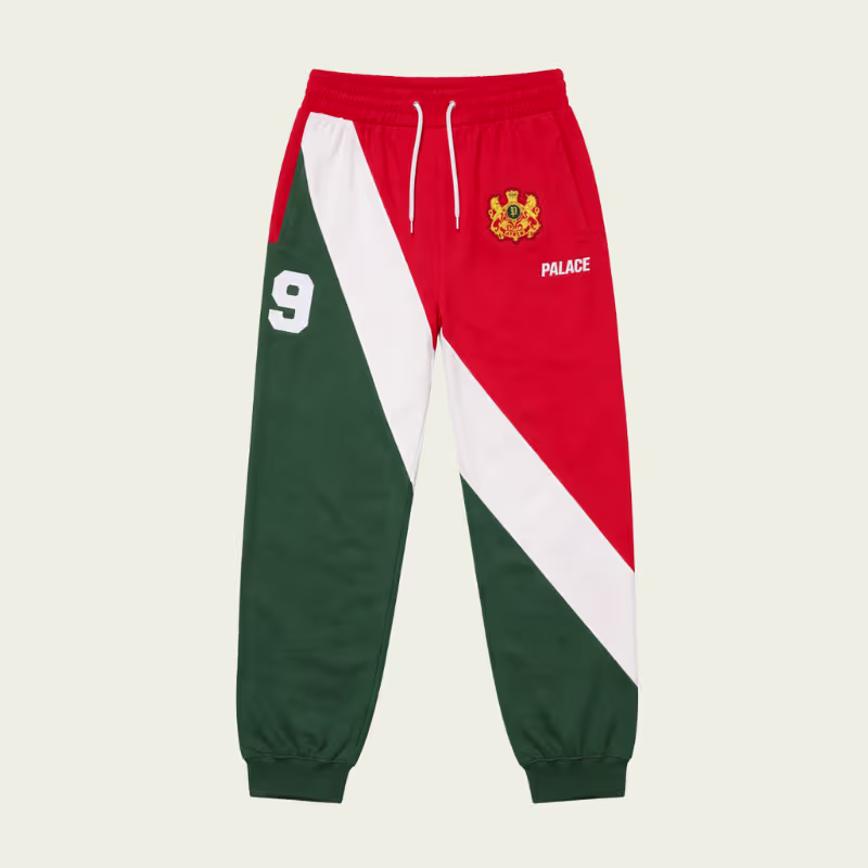 PALACE ESTABLISHED JOGGER RED PALACE ESTABLISHED JOGGER RED