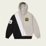 PALACE ESTABLISHED ZIP HOOD GREY