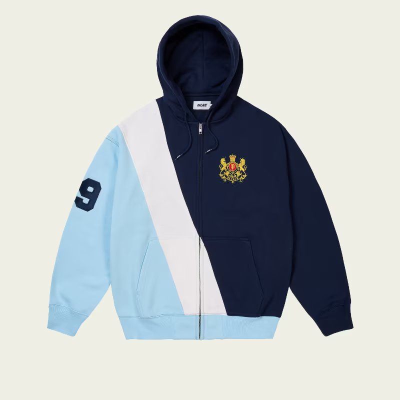 PALACE ESTABLISHED ZIP HOOD NAVY PALACE ESTABLISHED ZIP HOOD NAVY