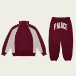 PALACE MEN’S COURTSIDE TRACKSUIT TAWNY PORT/CONCRETE GREY