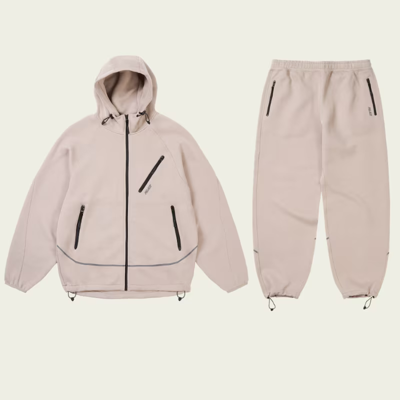 PALACE MEN’S SPORTY ZIP TRACKSUIT CONCRETE GREY PALACE MEN’S SPORTY ZIP TRACKSUIT CONCRETE GREY
