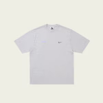 PALACE NIKE FONT SWOOSH T-SHIRT GREY MARL