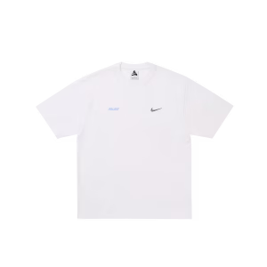 PALACE NIKE FONT SWOOSH T-SHIRT WHITE