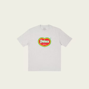 PALACE QUALITY T-SHIRT GREY MARL