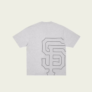 PALACE SAN FRANCISCO GIANTS T-SHIRT GREY MARL
