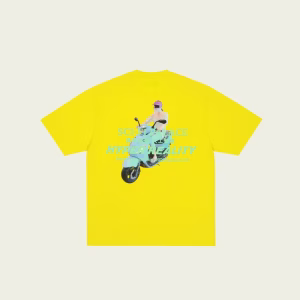 PALACE SCI-FI FANTASY EMAIL T-SHIRT BIG YELLOW