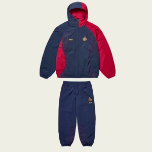 PRO TEAM HOODED SHELL TRACKSUIT NAVY