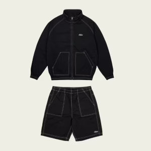 RINSED TRACKSUIT BLACK