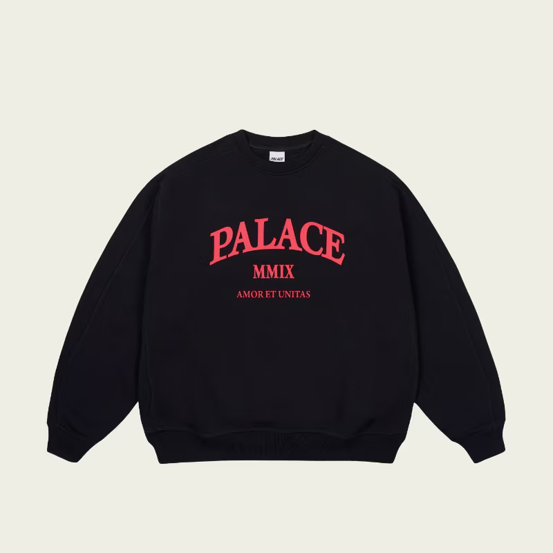 UNITAS OVERSIZED CREW BLACK UNITAS OVERSIZED CREW BLACK