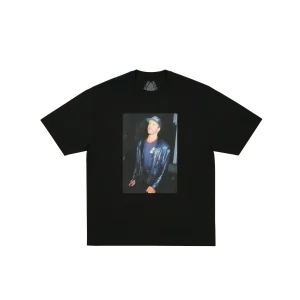 GEORGE MICHAEL T-SHIRT BLACK