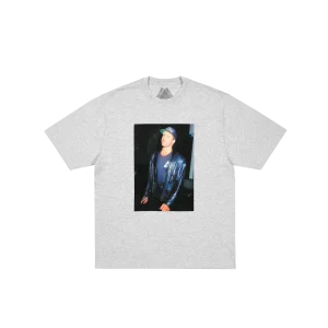 GEORGE MICHAEL T-SHIRT GREY MARL