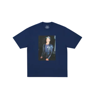 GEORGE MICHAEL T-SHIRT NAVY