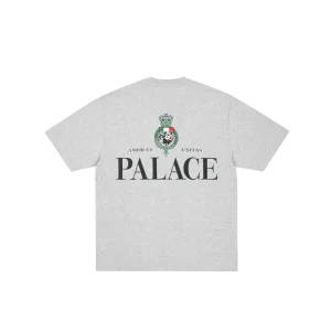HEAVY CREST T-SHIRT GREY MARL