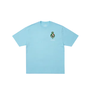 HEAVY CREST T-SHIRT SKYLINE BLUE