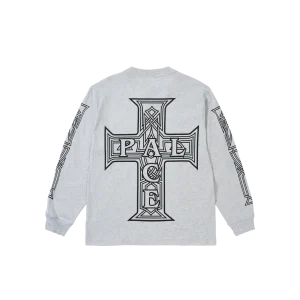 Y SO CROSS LONGSLEEVE GREY MARL