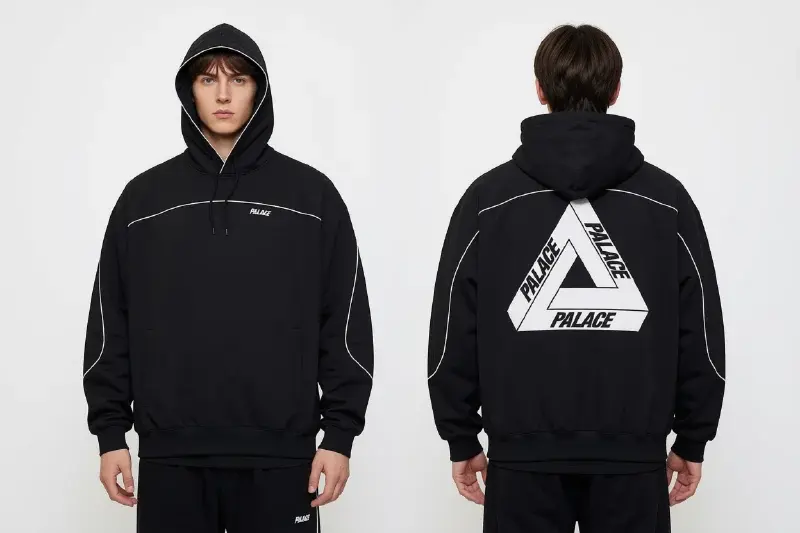 Palace hoodie streetwear styling with graphic pullover hoodies, relaxed denim, and casual skate-inspired outfits